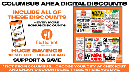 BOSS BUCKS DISCOUNTS - DIGITAL FUNDRAISER CARD